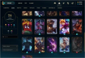 CONTA DIAMANTE 4 MMR ALTO COM 4k RP - League of Legends LOL