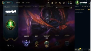 CONTA DIAMANTE 4 MMR ALTO COM 4k RP - League of Legends LOL