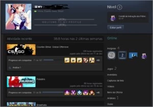 Conta steam