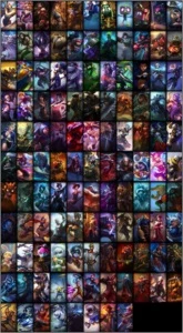 Conta lvl 212, 148 skins, mmr bom e espólios - League of Legends LOL