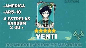 Venti Reroll - Genshin Impact
