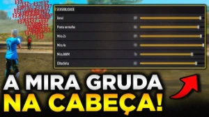 Melhor sensi dessa atualização do ff! 99+hs - Free Fire