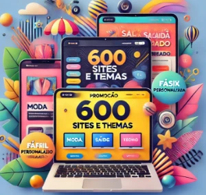 Promoção + De 600 Sites Diversos Nichos Temas 2024 Json - Outros