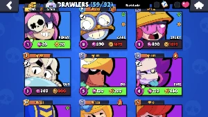 Conta brawl cheia de coisa - Brawl Stars