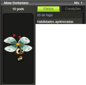 Mascote de Fuga  com Mimibiotico Servidor Brutas (touch) - Dofus