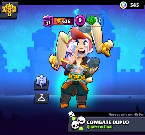 Conta brawl stars com 2 lendários e skins