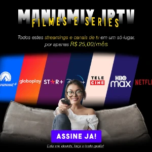 Iptv + De 100 Canais Abertos,Filmes E Séries - Assinaturas e Premium
