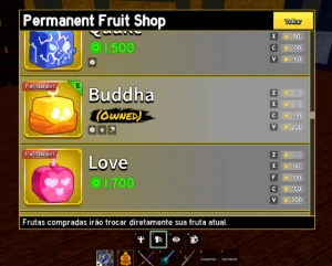 Conta de Blox fruit - Roblox
