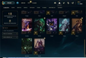conta gold IV com 60% wr, ganhando 24pdl por partida - League of Legends LOL