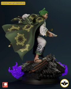 Roronoa Zoro (Wano) - One Piece Stl 3D - Outros