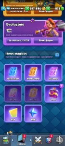 Conta de Clash Royale de 10k