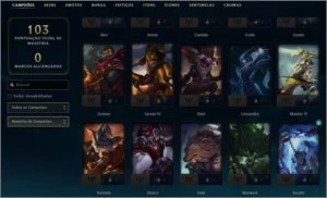 Conta League of Legends - 55 Campeões / 36 Skins / 37000 BE LOL