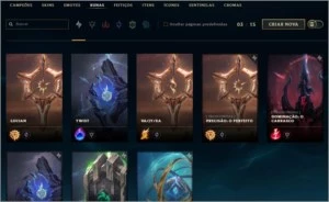 Conta League of Legends - 55 Campeões / 36 Skins / 37000 BE LOL