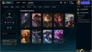 Conta Platina IV - League of Legends LOL
