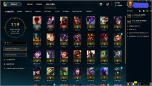 Conta Platina IV - League of Legends LOL
