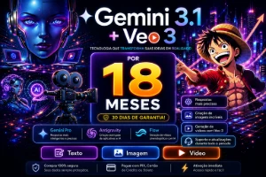 Gemini Pro + Antigravity + Flow 18 mes/30 dias de garantia! - Assinaturas e Premium