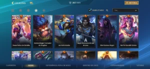 Conta +380 Skins - Grão Mestre - League of Legends: Wild Rift LOL WR