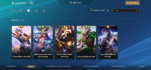 Conta +380 Skins - Grão Mestre - League of Legends: Wild Rift LOL WR