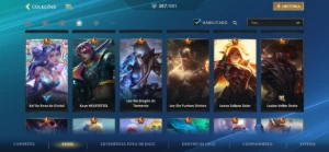 Conta +380 Skins - Grão Mestre - League of Legends: Wild Rift LOL WR