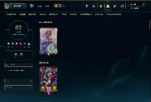 Unranked com 115 Champs e 82 Skins ( MAIN ADC ) - League of Legends LOL