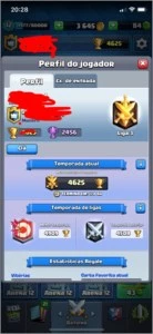 Conta de clash royale na desafiante 2