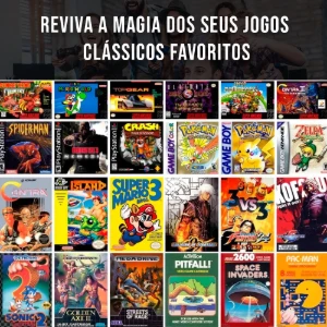 Retro Games Pack Completo +20.000 Jogos Clássicos RODANDO - Outros