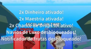 Conta blox fruits muito upada e com 2600 robux - Roblox