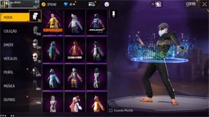CONTA FREE FIRE FULL GEMADA COM CALÇA ANGELICAL E MUITO MAIS