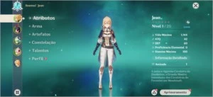 GENSHIN IMPACT - AR 5 - Jean + Sucrose + Noelle
