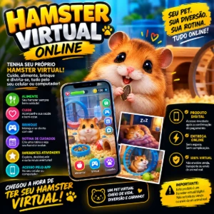 🐹🔥 Tenha Seu Próprio Hamster Virtual! 🔥🐹 - Outros