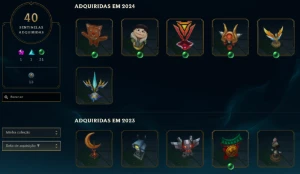 Conta Lol Challenger Flex/Mestre soloq Handlvl 2019 - League of Legends