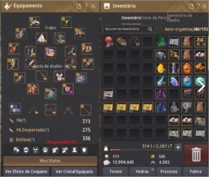 Conta bdo Top +2 pot infinita+ muitos p2w - Black Desert