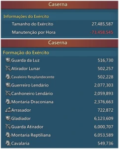 Conta TOP - Lords Mobile