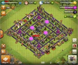Clash of Clans CV9 60% Full