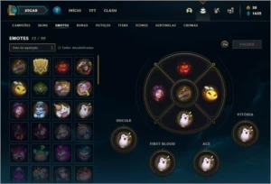 Conta bronze 2 com 13 skins e 39 champs - League of Legends LOL