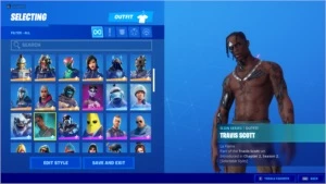 Vendo conta Fortnite com várias skins raras + picareta Minty