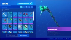 Vendo conta Fortnite com várias skins raras + picareta Minty