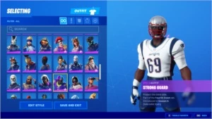 Vendo conta Fortnite com várias skins raras + picareta Minty