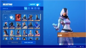Vendo conta Fortnite com várias skins raras + picareta Minty