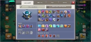 Conta Clash of Clans CV13 SEMI FULL