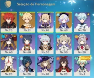 Genshin Impact| AR40 (90%) - Diluc, Mona, Qiqi, +12.