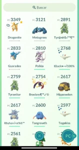 Pokémon capturar conta de 2017 - Pokemon GO