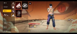 Conta free fire - parceria Naruto