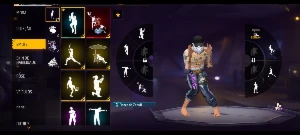 Conta free fire - parceria Naruto