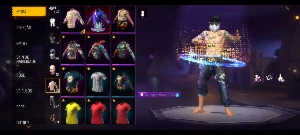 Conta free fire - parceria Naruto