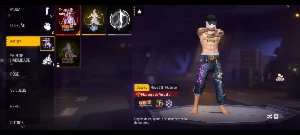 Conta free fire - parceria Naruto