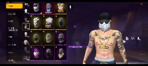 Conta free fire - parceria Naruto