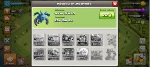 Clash of clans cv 07 full, muito barato