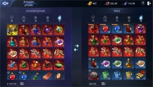 (SA91) ARQUEIRA LVL 91, 127K POWER, 6 PETS ÉPICOS - MIR4