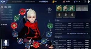 (SA91) ARQUEIRA LVL 91, 127K POWER, 6 PETS ÉPICOS - MIR4